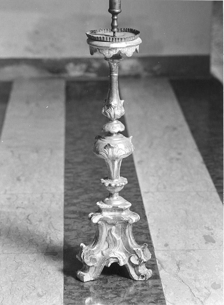 candeliere, serie - ambito piacentino (sec. XVIII)