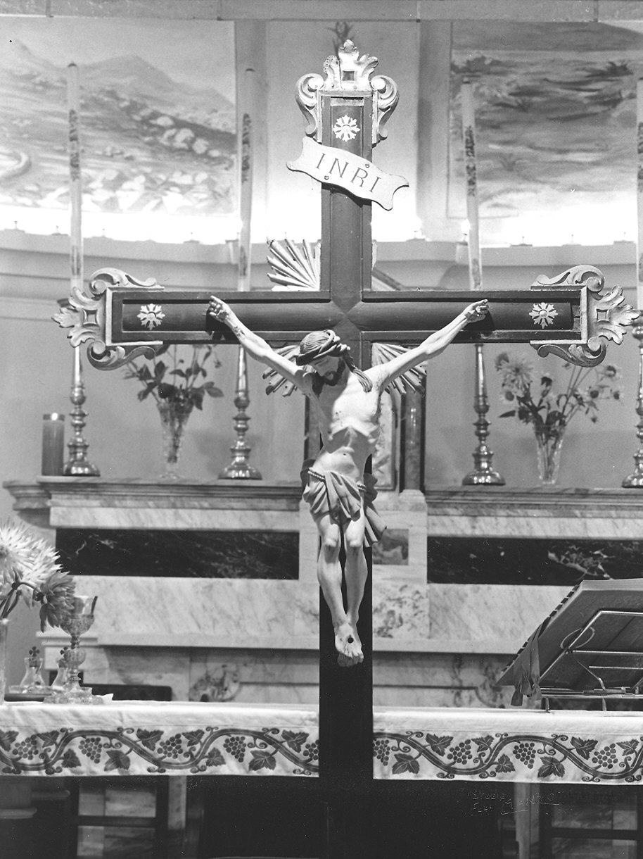 crocifisso - ambito piacentino (sec. XIX)