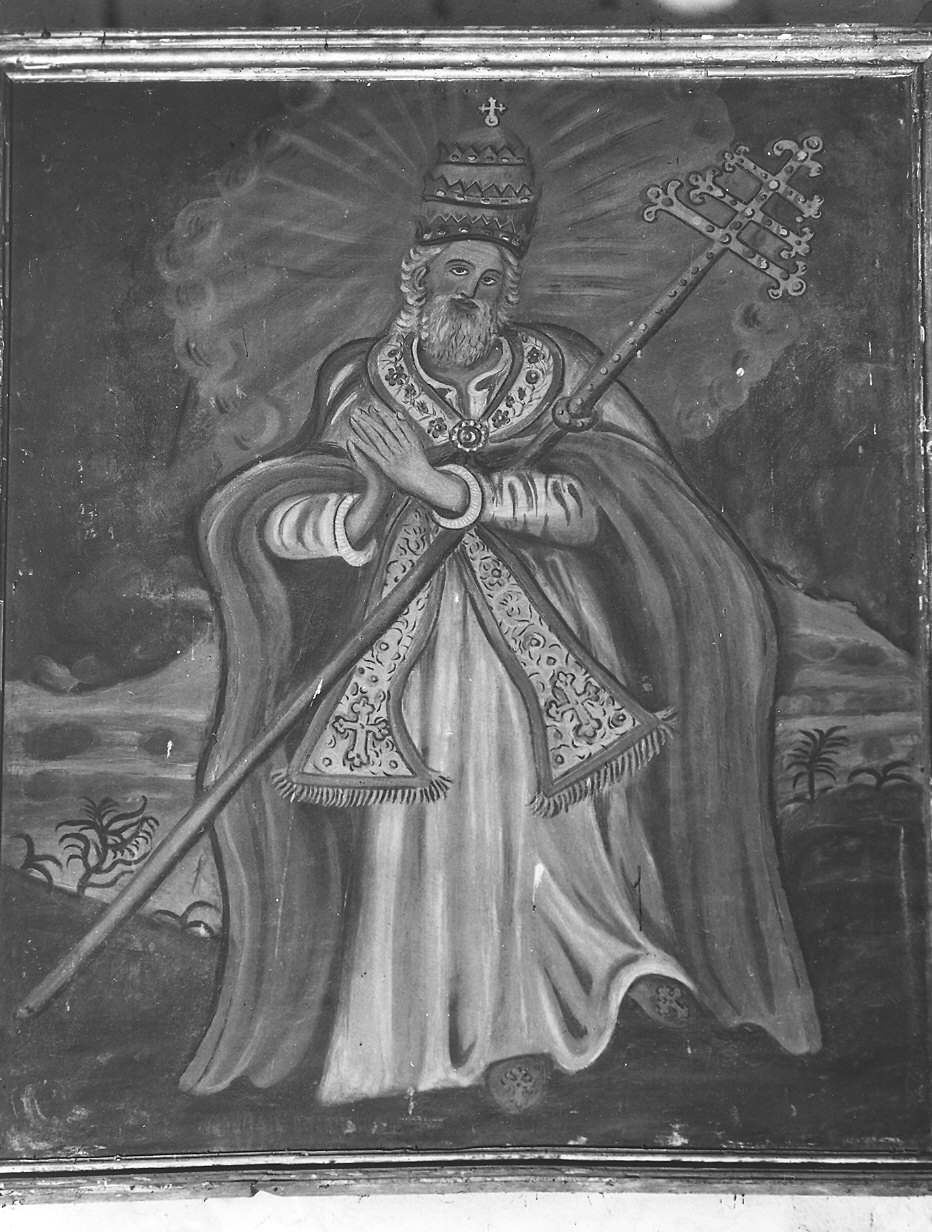 San Clemente Papa (dipinto) - ambito piacentino (prima metà sec. XX)