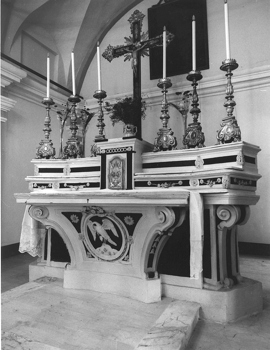 altare maggiore - ambito piacentino (fine sec. XVIII)