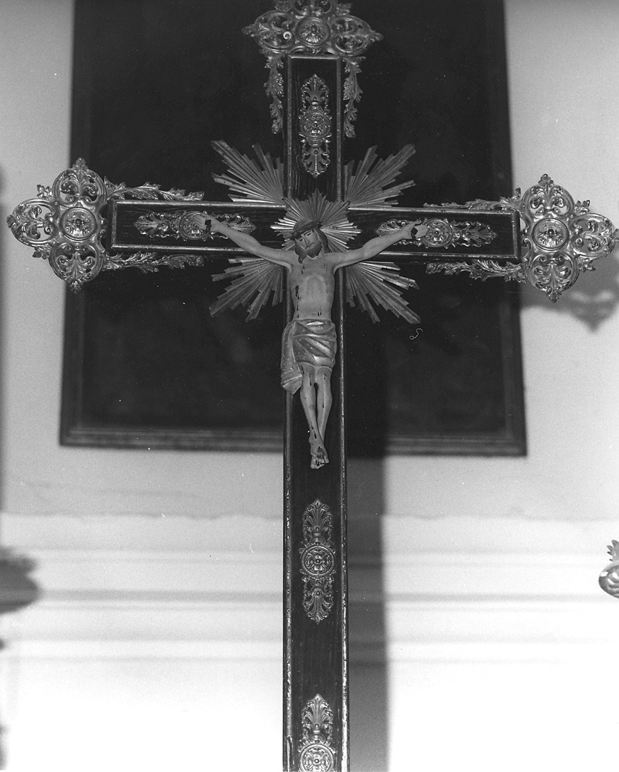 crocifisso - produzione Italia settentrionale (seconda metà sec. XIX)