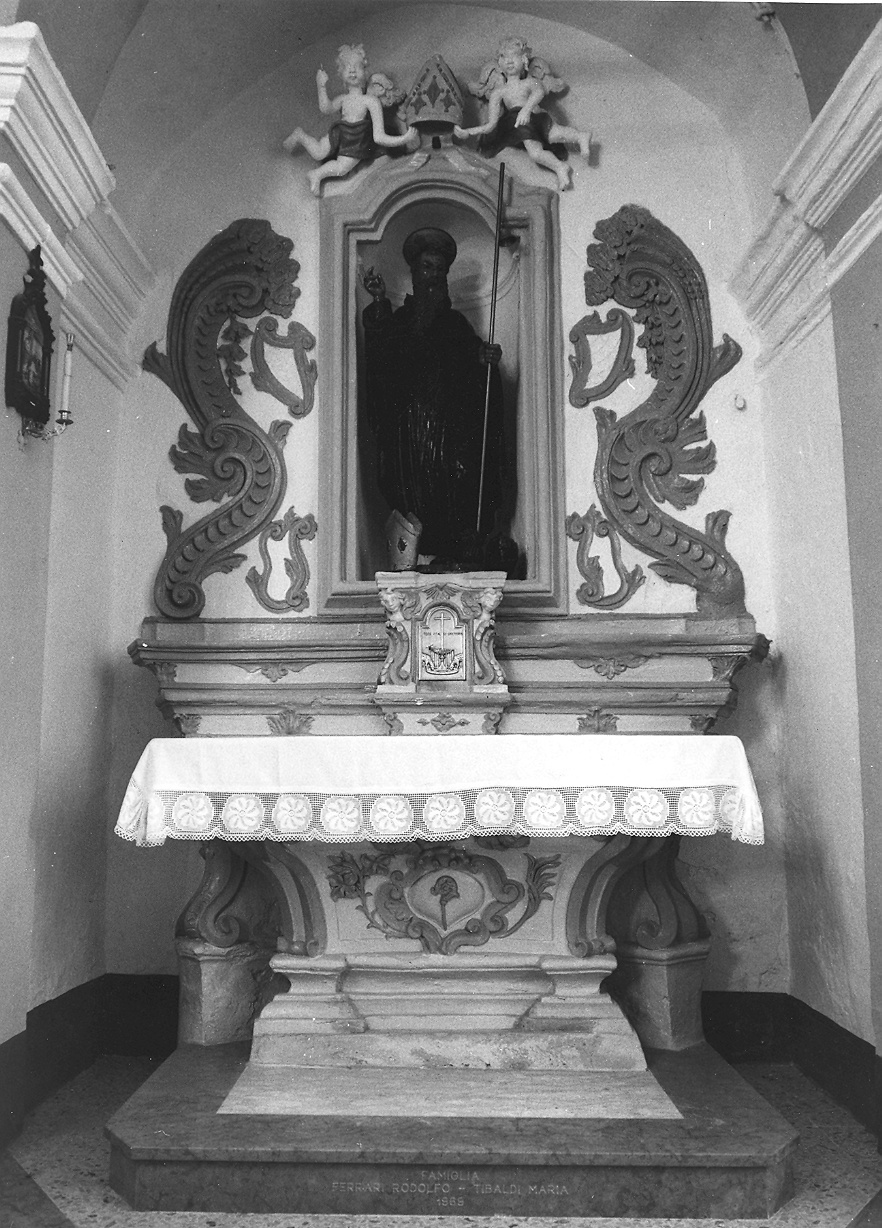 altare - ambito piacentino (metà sec. XVIII)