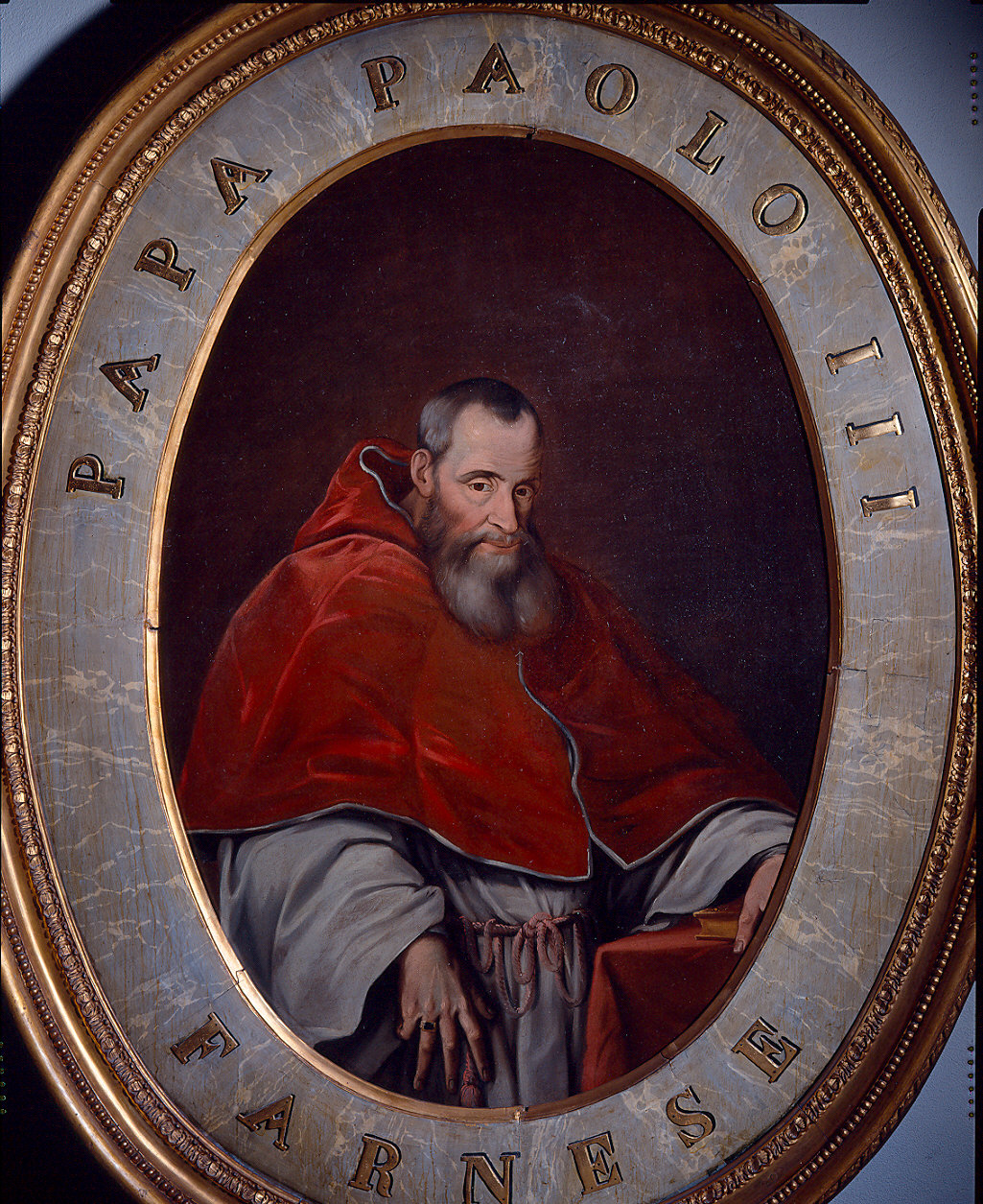 ritratto di Paolo III (dipinto) - ambito emiliano (?) (sec. XIX)
