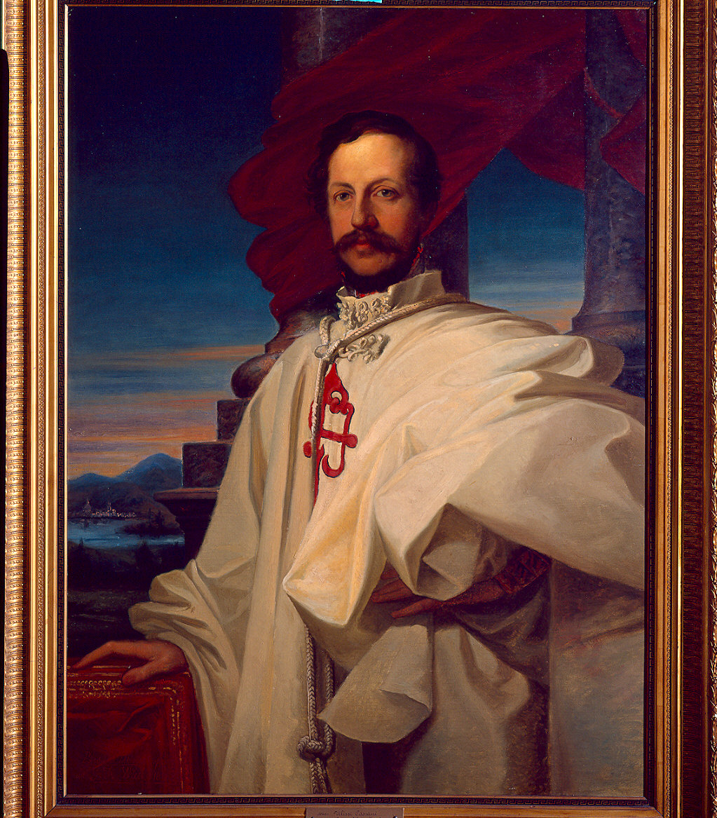 Carlo II di Borbone (dipinto) di Passani Ulisse (sec. XIX)