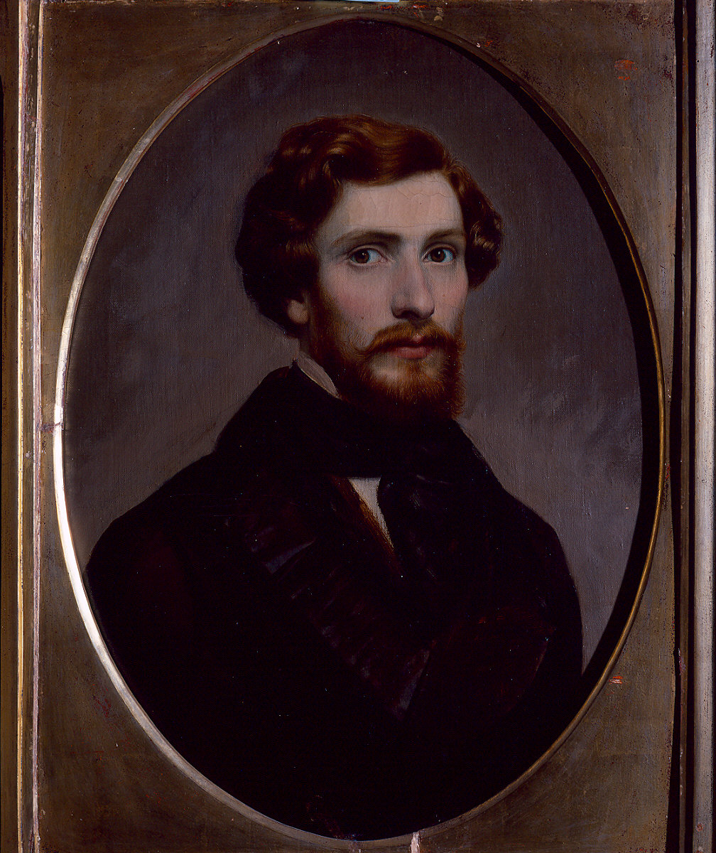 autoritratto (dipinto) di Barbieri Enrico (metà sec. XIX)