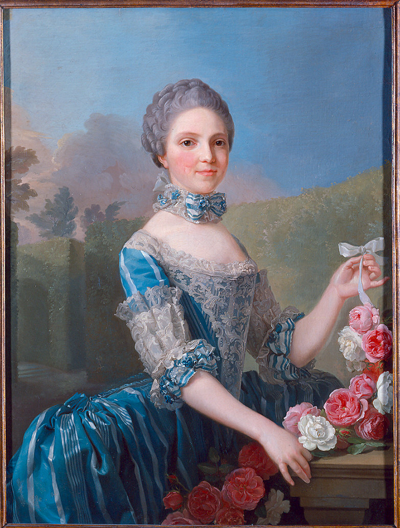 Maria Luisa di Borbone (dipinto) di Pecheux Laurent (sec. XVIII)