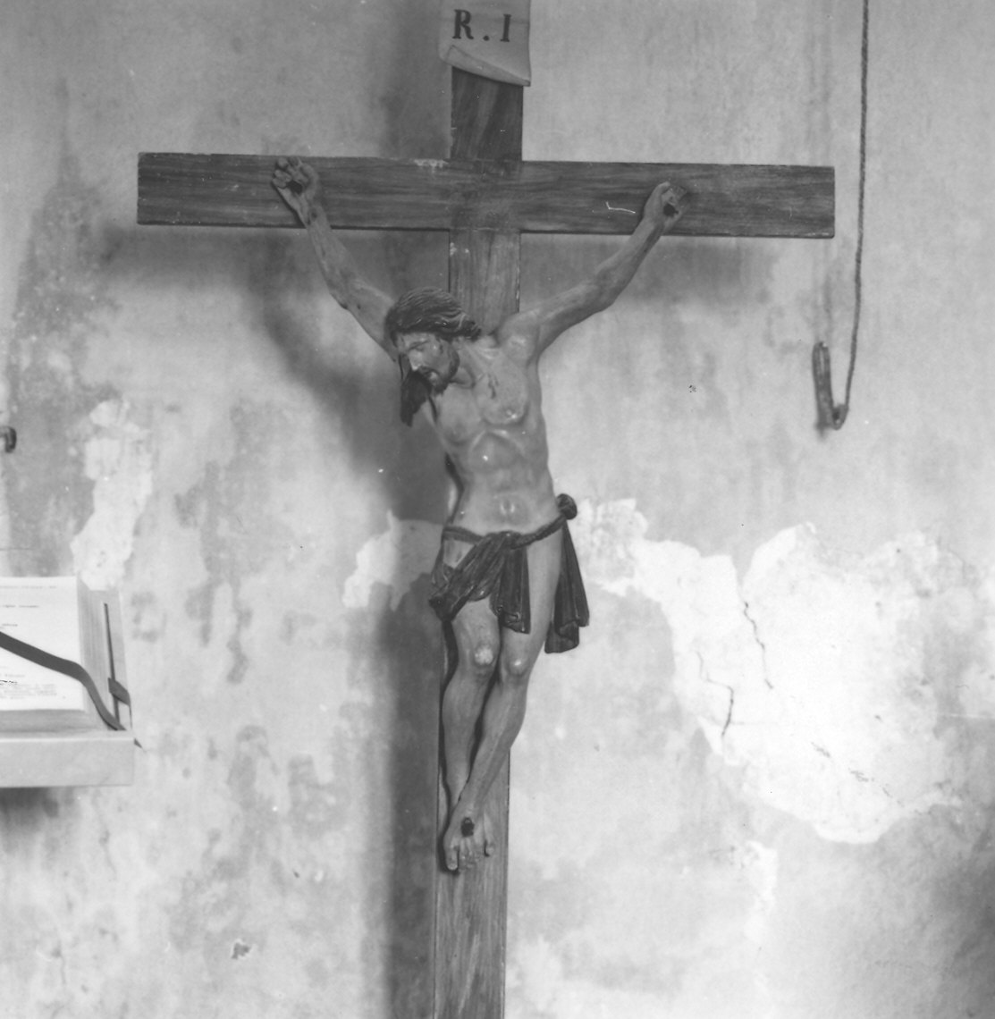 crocifisso - ambito piacentino (sec. XVIII)