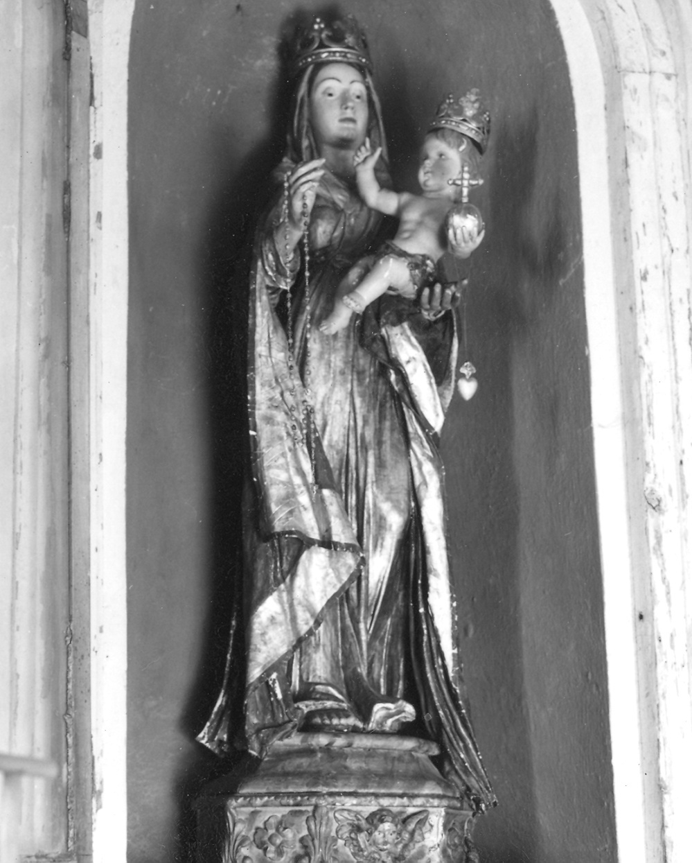 Madonna Assunta (statua) - ambito piacentino (sec. XIX)