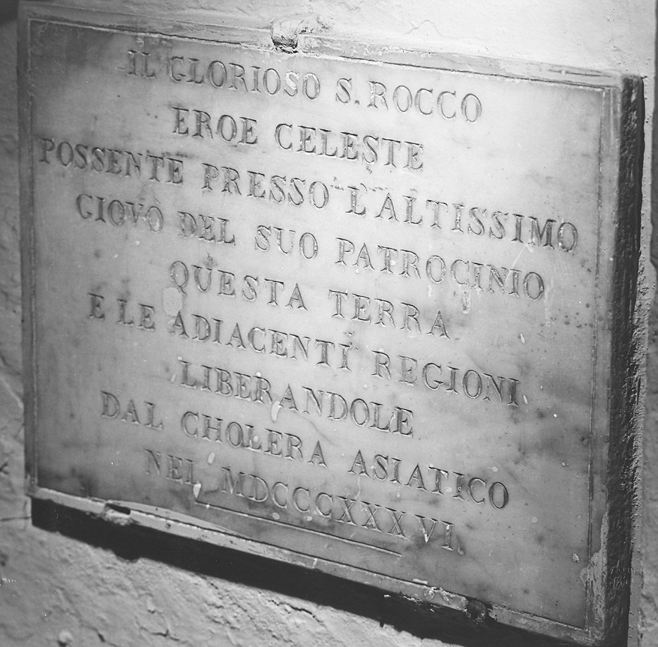 lapide documentaria, serie - ambito piacentino (sec. XIX)