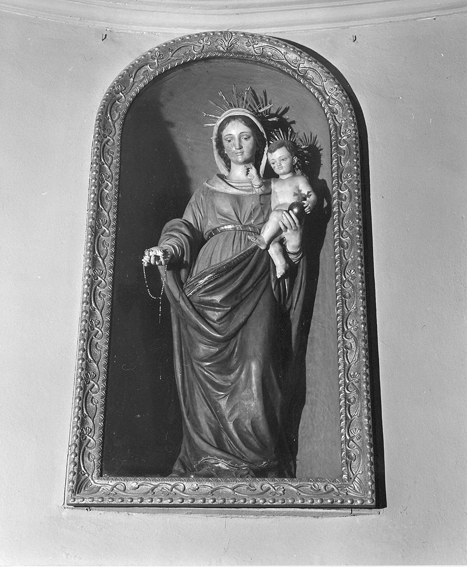 Madonna del Rosario (statua) - produzione Italia settentrionale (inizio sec. XX)