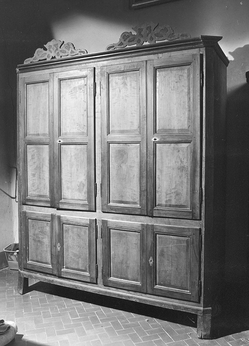 mobile da sacrestia - ambito piacentino (inizio sec. XX)