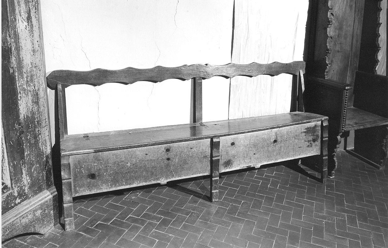 panca - ambito piacentino (sec. XVIII)