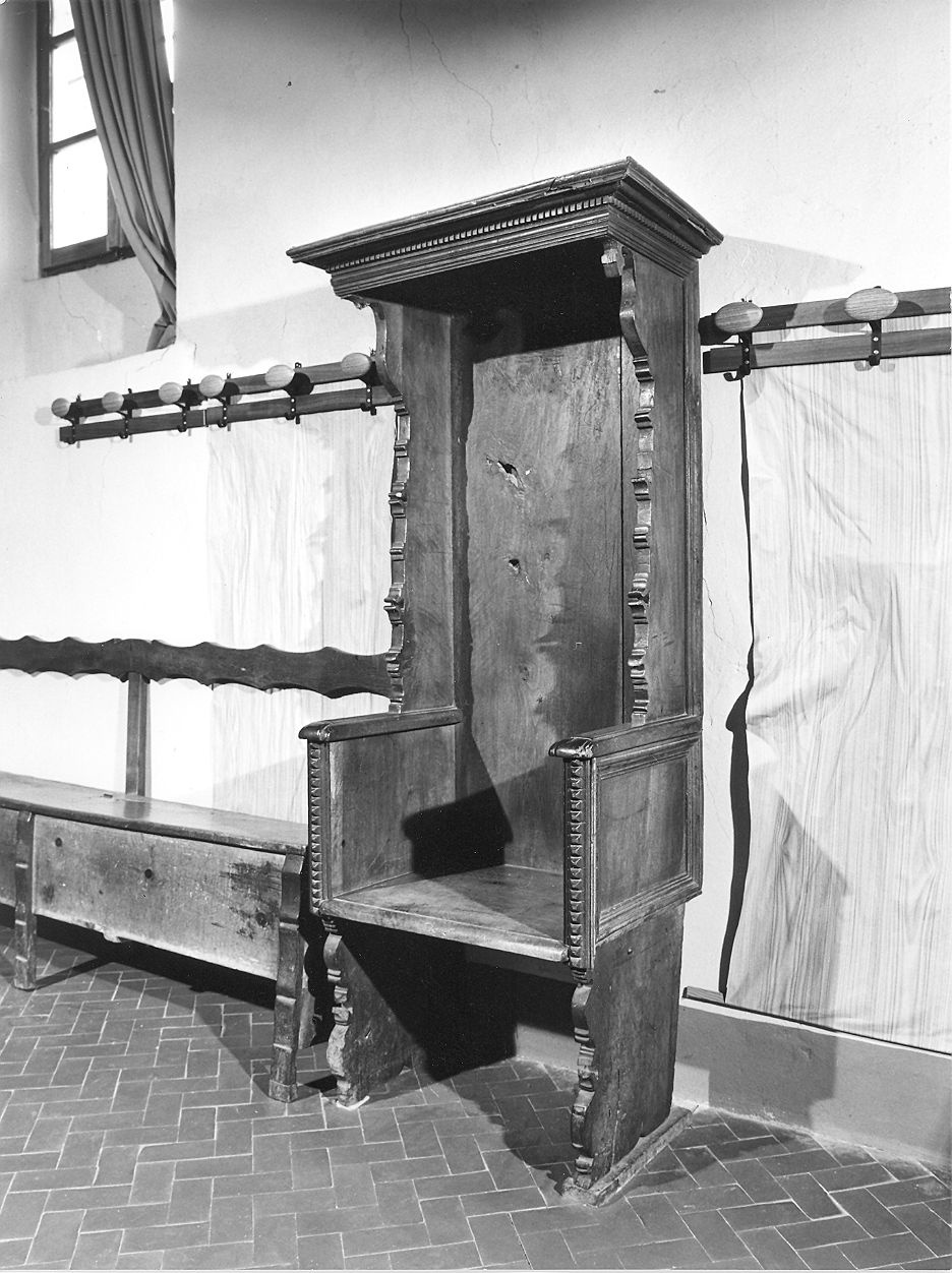 cattedra - ambito piacentino (sec. XVIII)