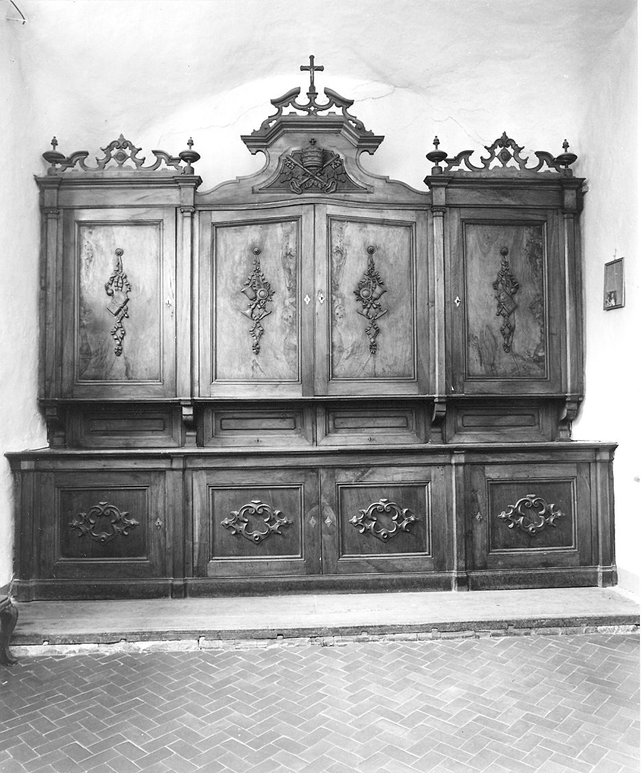 mobile da sacrestia di Barbieri Valentino (sec. XIX)