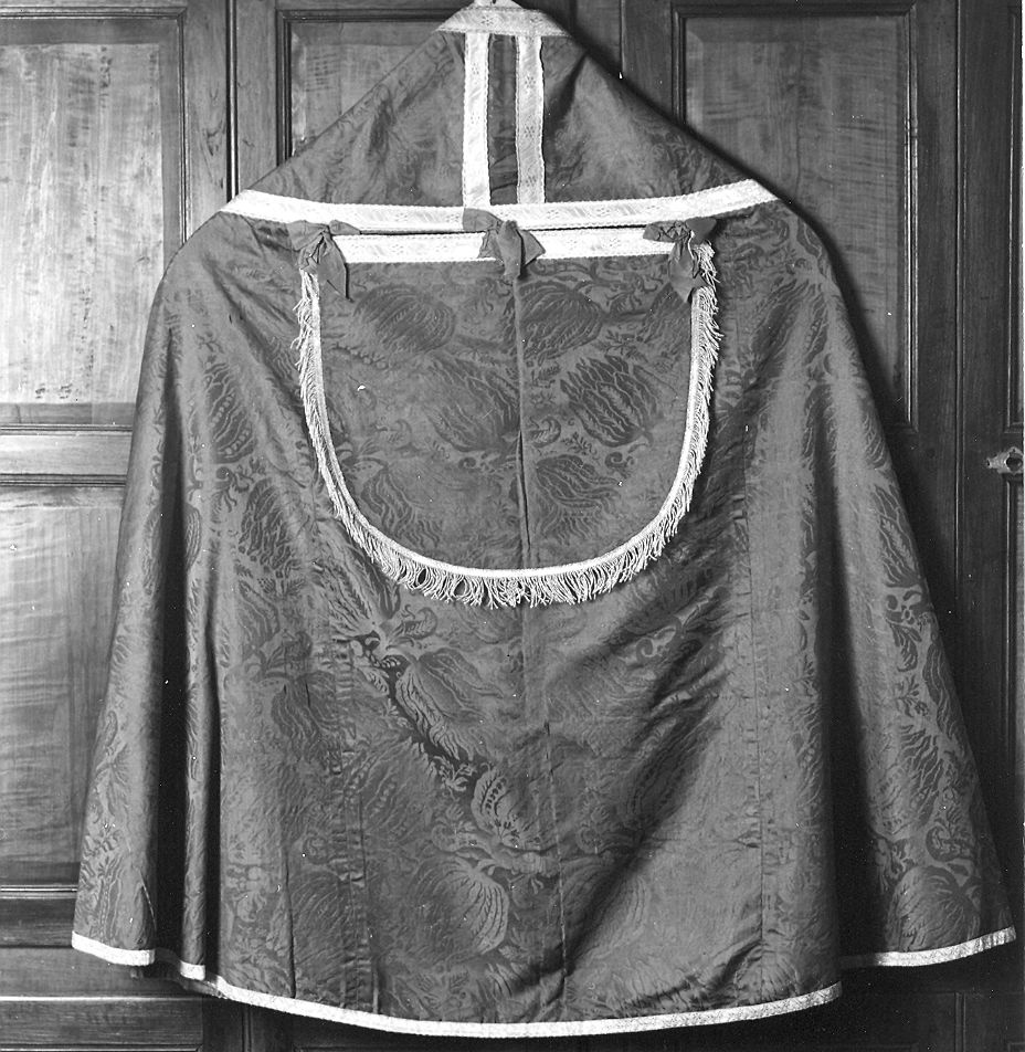 paramento liturgico, insieme - manifattura italiana (fine sec. XIX)