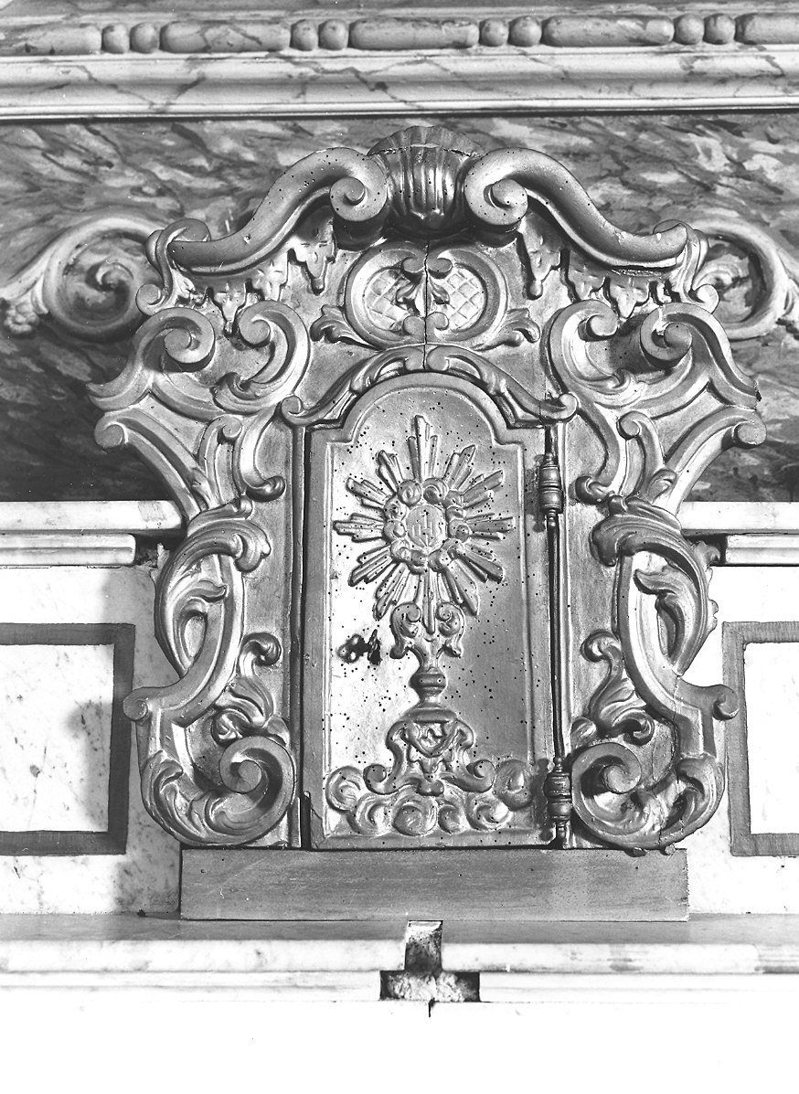 tabernacolo - ambito piacentino (seconda metà sec. XVIII)
