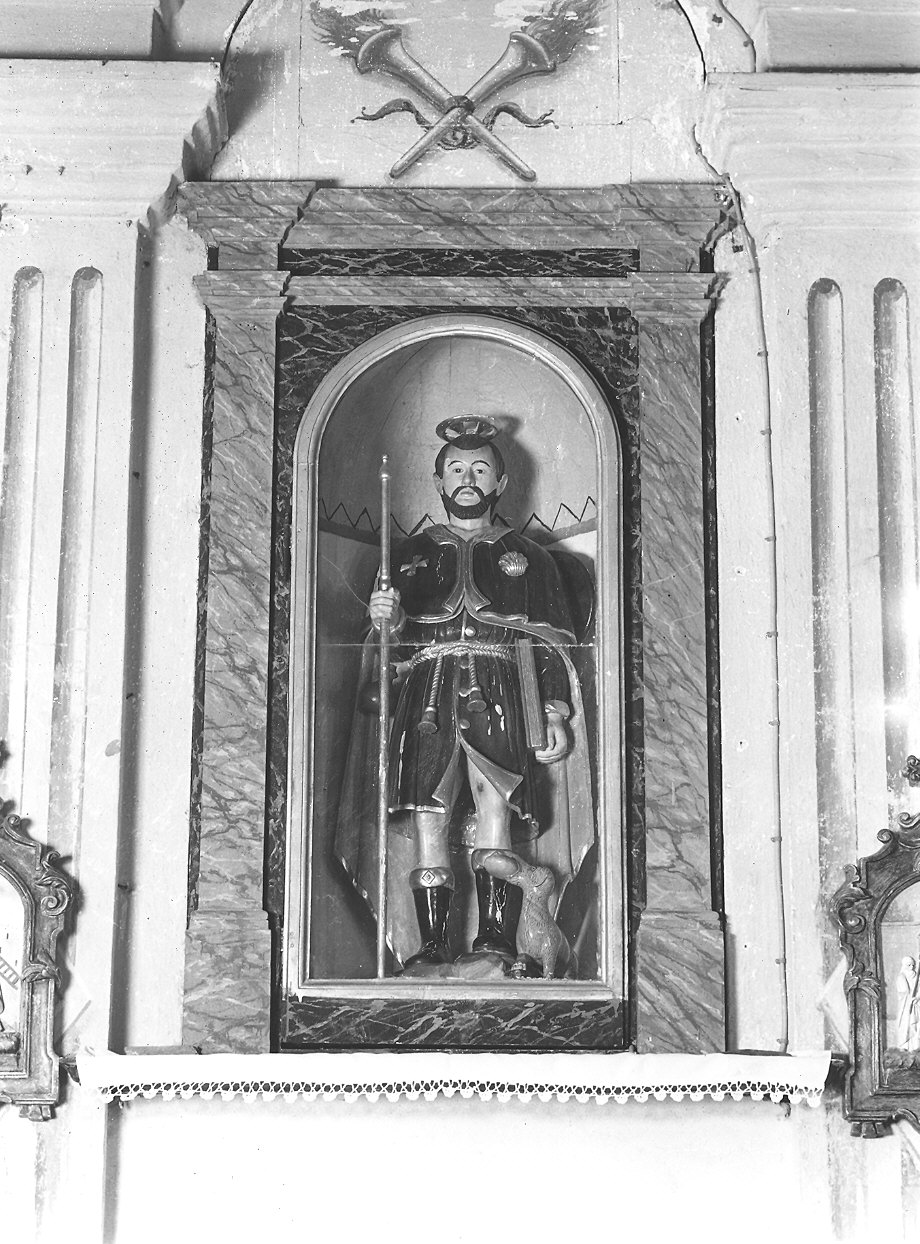 San Rocco (statua) - ambito piacentino (sec. XIX)