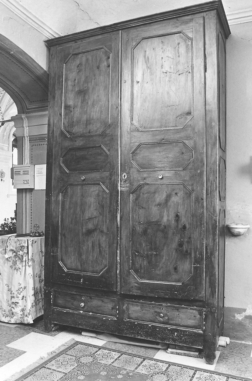 armadio - ambito piacentino (inizio sec. XX)