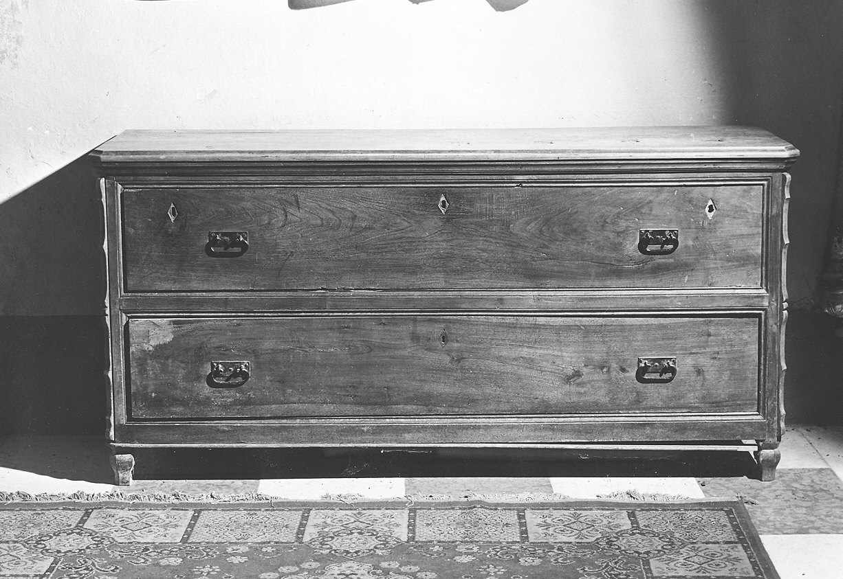 cassettone - ambito piacentino (sec. XIX)