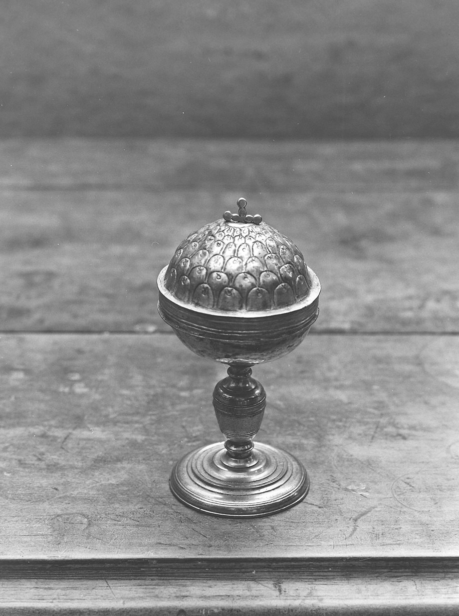 pisside da viatico - ambito piacentino (sec. XIX)