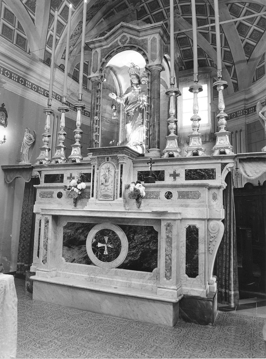 altare maggiore - ambito piacentino (sec. XIX)