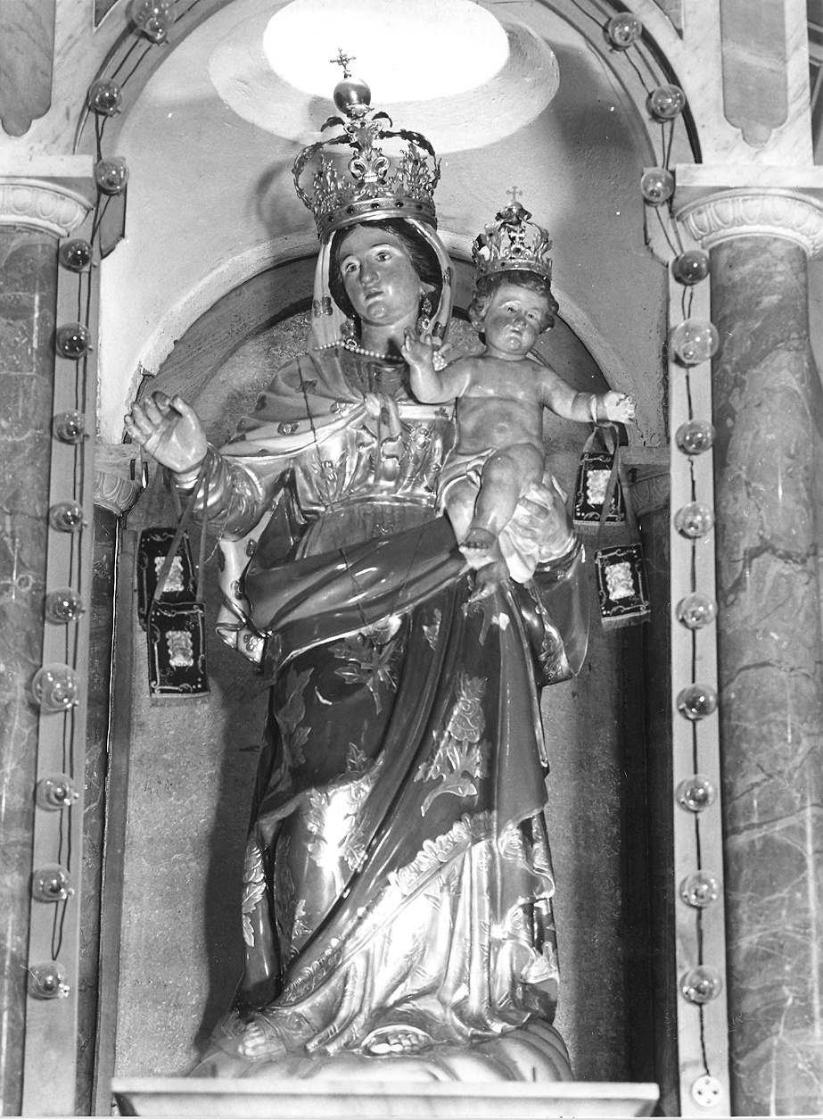 Madonna del Carmelo (statua) - ambito piacentino (sec. XIX)