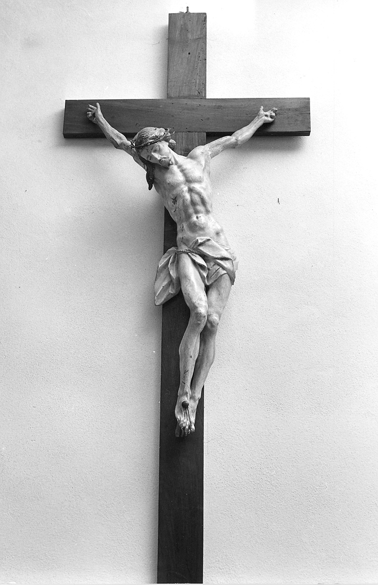 crocifisso - ambito piacentino (seconda metà sec. XVIII)