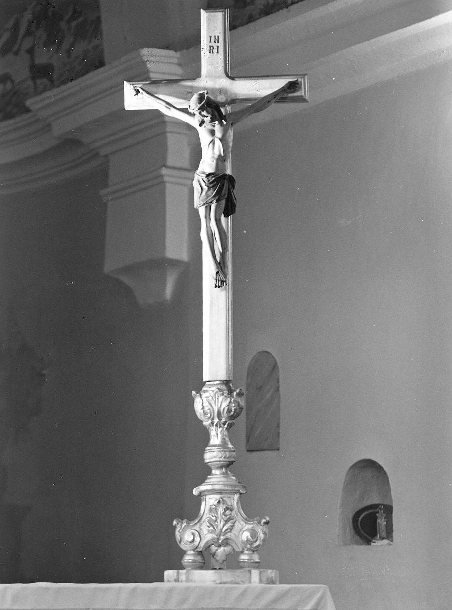 croce d'altare - ambito piacentino (sec. XIX)