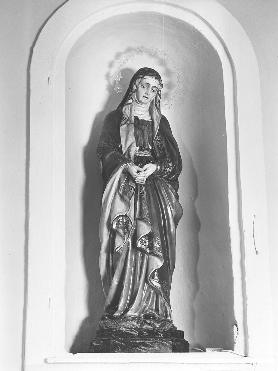 Madonna Addolorata (statua) di Ditta Nardini (sec. XX)
