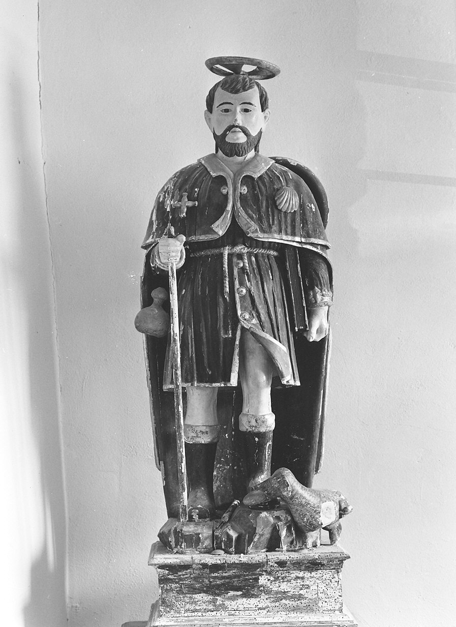 San Rocco (statua) - ambito piacentino (sec. XIX)