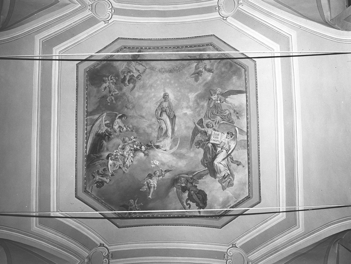 assunzione della Madonna (dipinto) di Morgari Carlo (sec. XX)