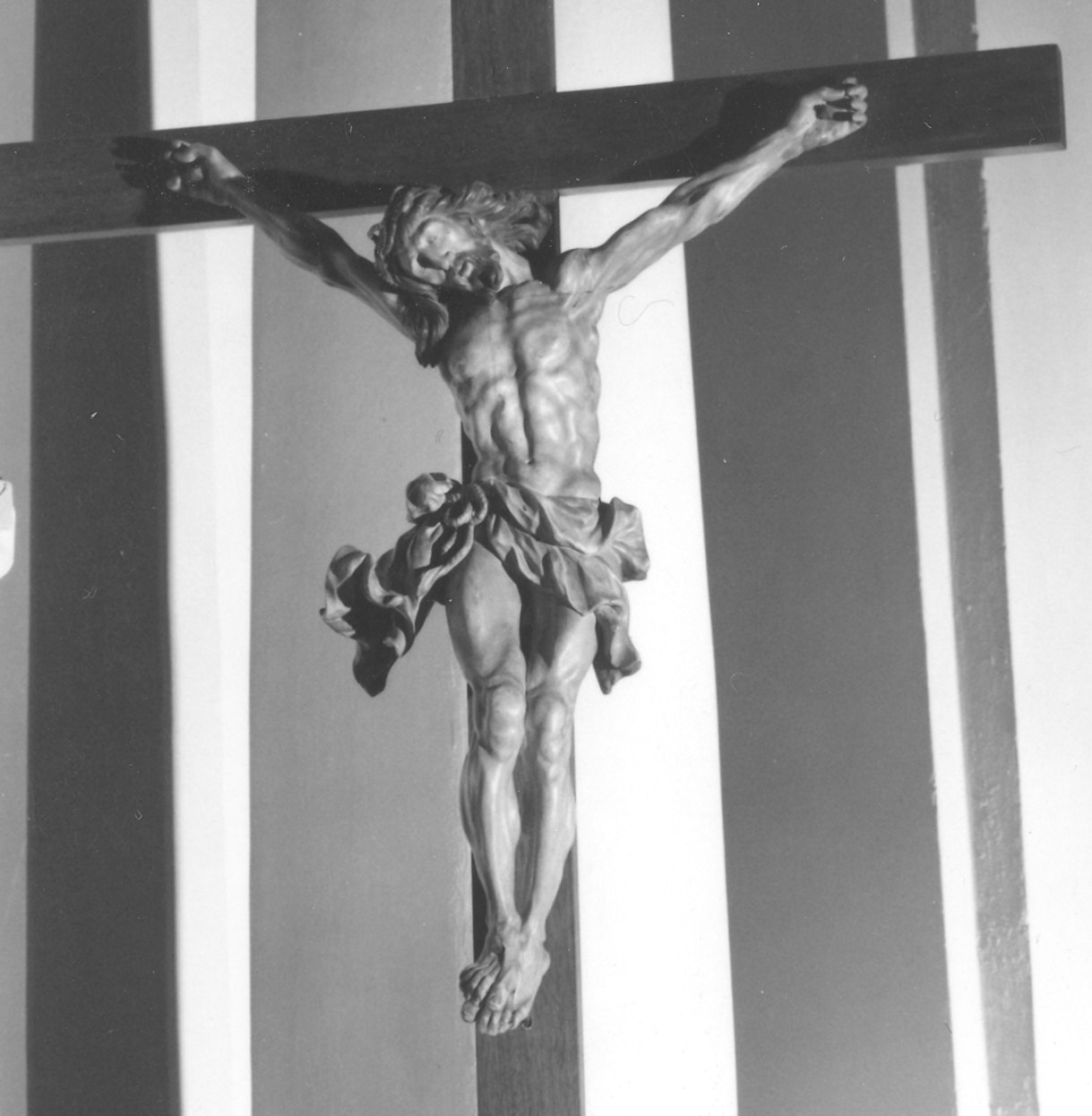 crocifisso - ambito piacentino (prima metà sec. XVIII)