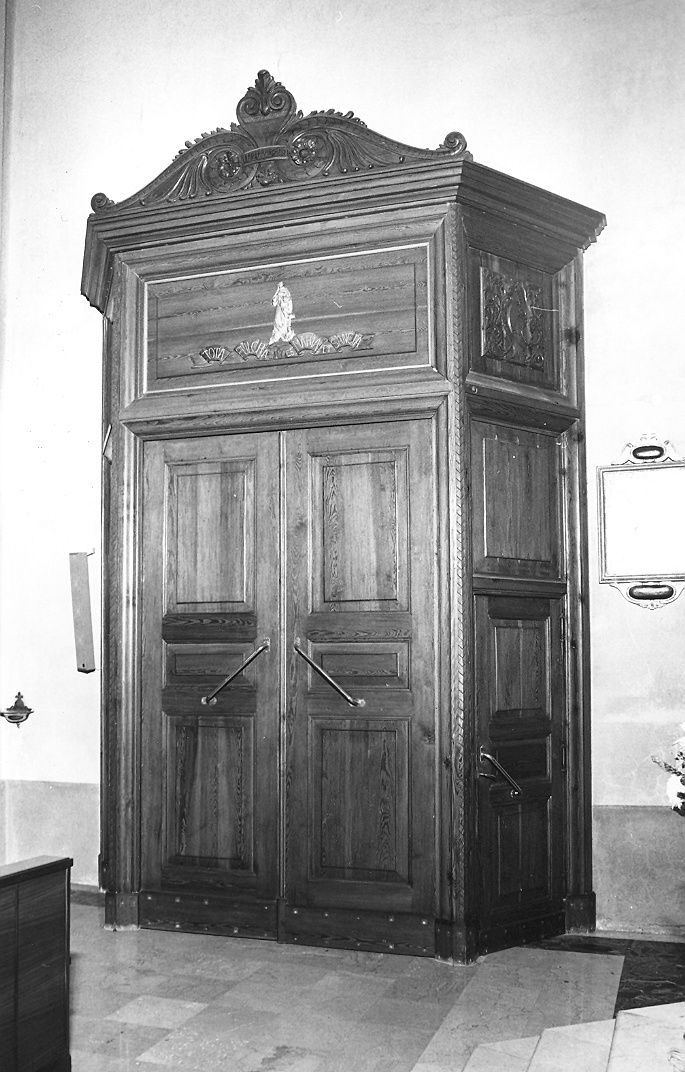 bussola d'ingresso di Marzaroli Firmino (sec. XX)