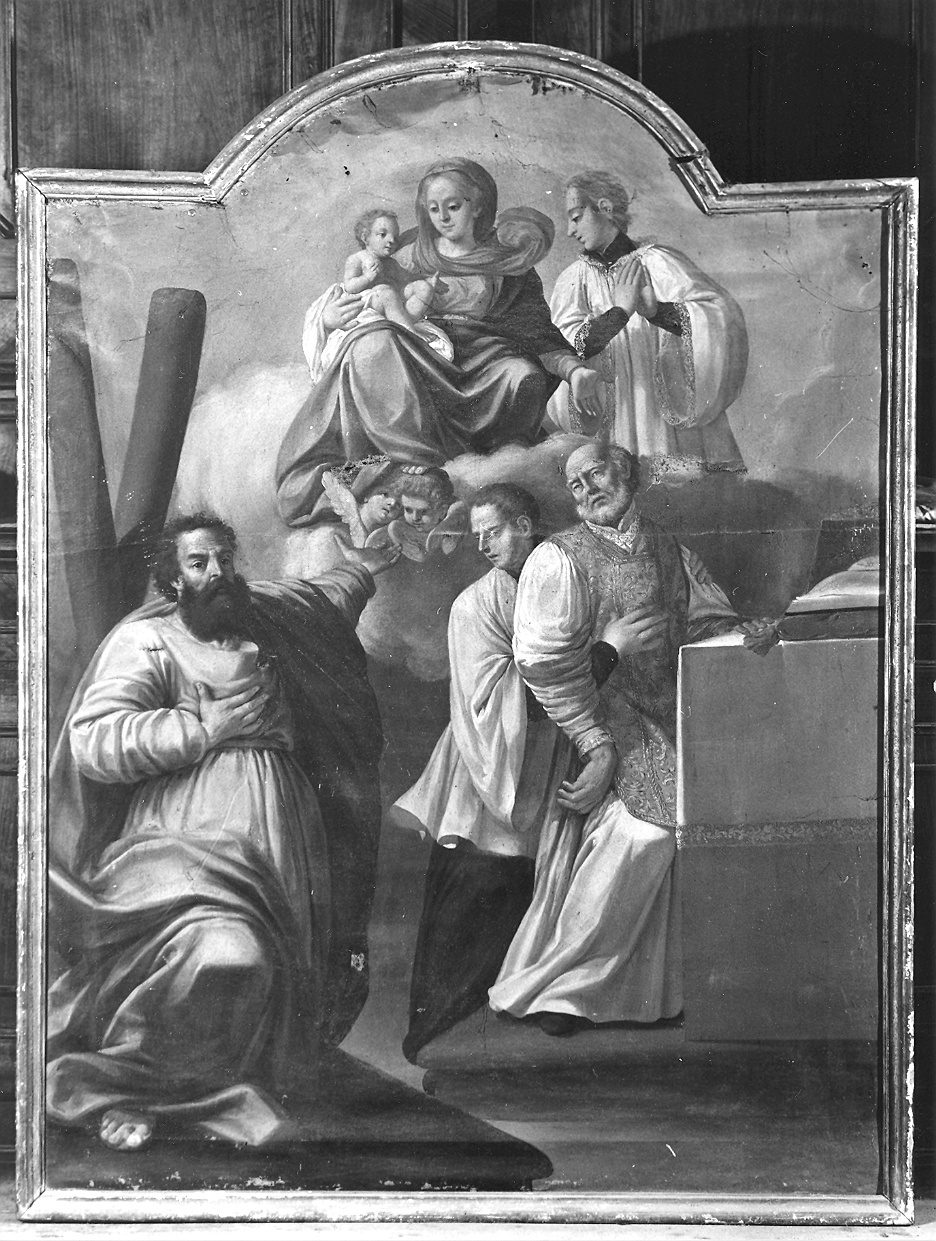 Morte di Sant'Andrea Avellino (dipinto) - ambito emiliano (prima metà sec. XVIII)