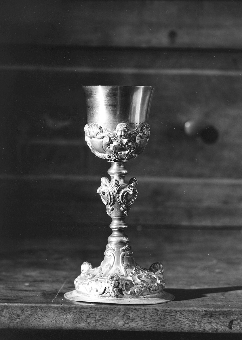 calice - ambito piacentino (seconda metà sec. XVIII)