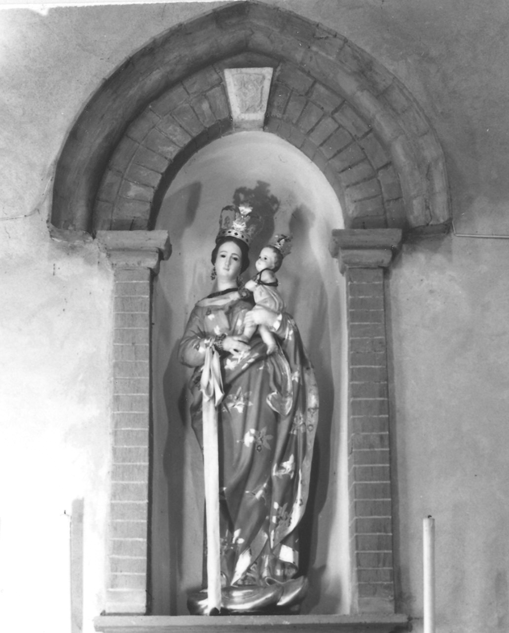Madonna del Buon Consiglio (statua) - ambito piacentino (sec. XVIII)