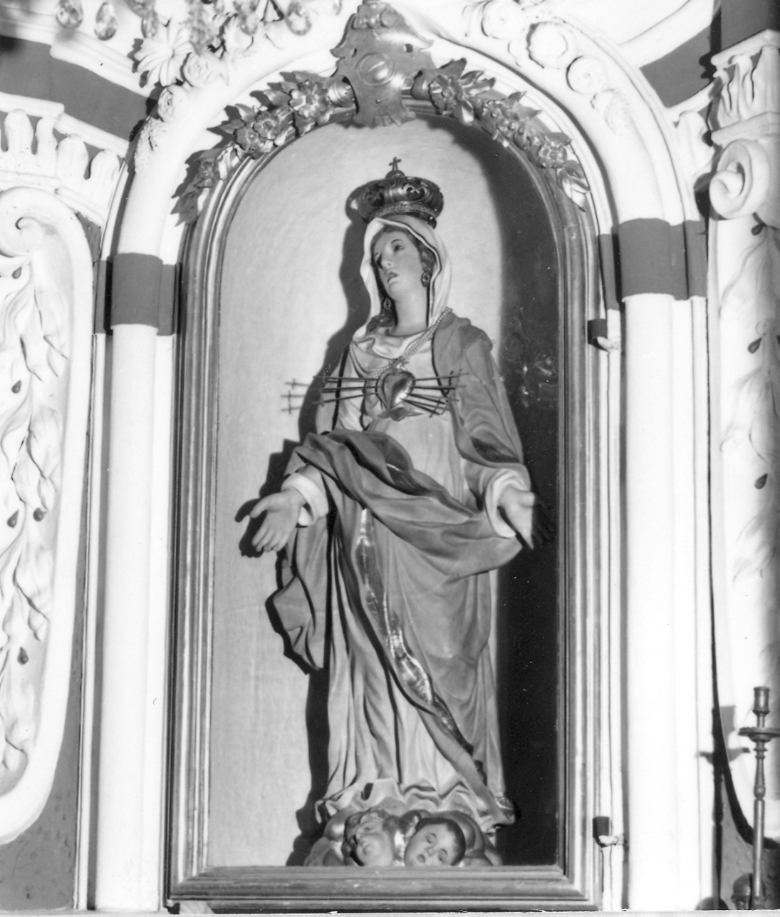 Madonna del Perpetuo Dolore, Madonna Addolorata (statua) - ambito piacentino (sec. XVIII)