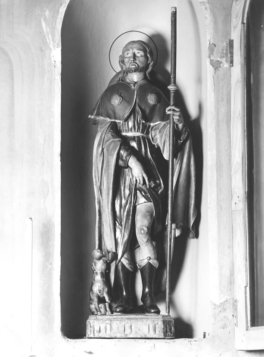 San Rocco (statua) - ambito piacentino (sec. XVIII)