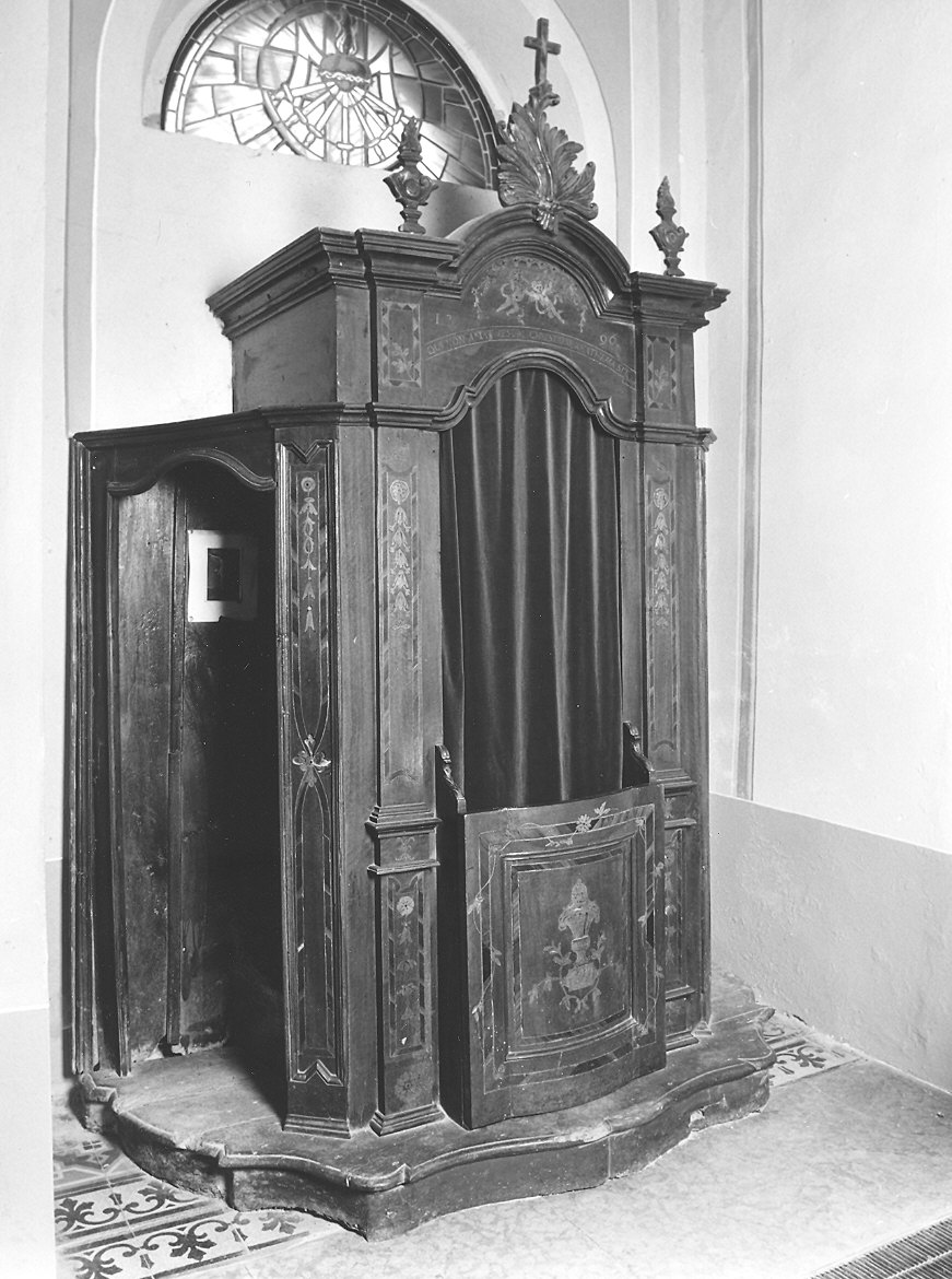 confessionale di Gattoni Gaetano (sec. XVIII)