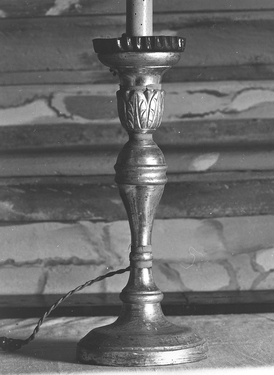candeliere, serie - ambito piacentino (prima metà sec. XIX)