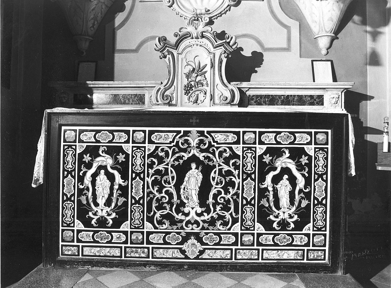 paliotto - ambito piacentino (sec. XVIII)