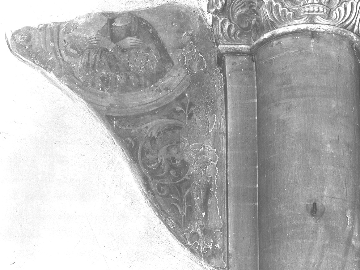 Madonna (dipinto, frammento) - ambito emiliano-lombardo (seconda metà sec. XV)