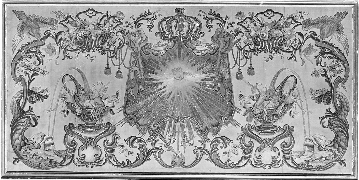 colomba dello Spirito Santo (paliotto) - manifattura emiliano-lombarda (prima metà sec. XVIII)
