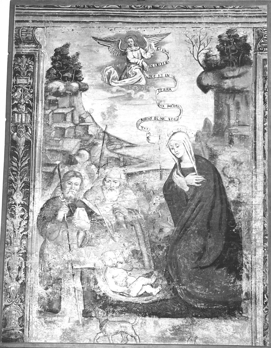 natività di Gesù (dipinto) - ambito lombardo (?) (inizio sec. XVI)