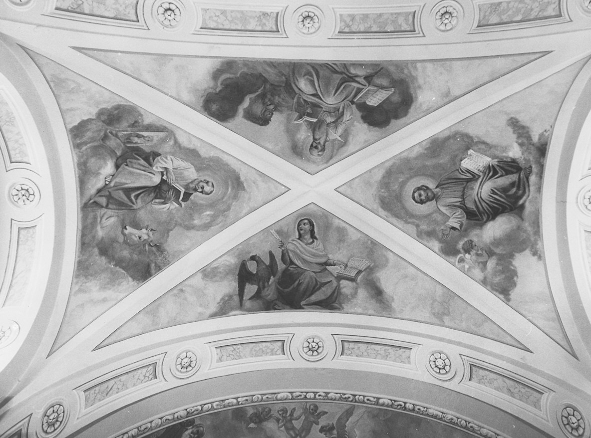 quattro evangelisti (dipinto) di Pitacco Vittorio (sec. XX)