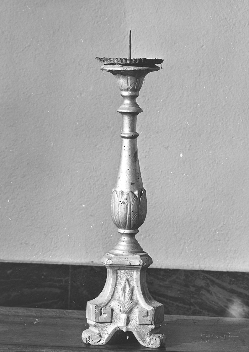 candeliere, serie - ambito piacentino (prima metà sec. XIX)