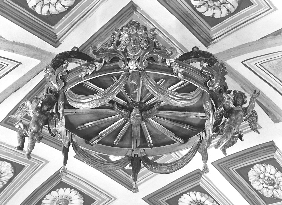 baldacchino d'altare - ambito piacentino (sec. XIX)