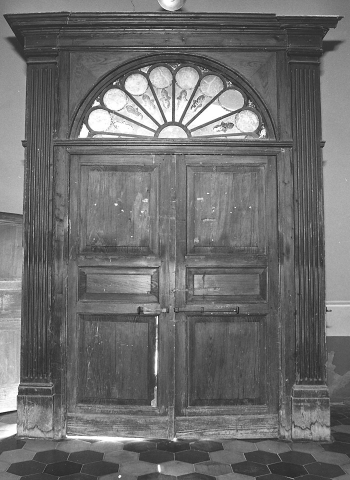 bussola d'ingresso - ambito piacentino (sec. XIX)