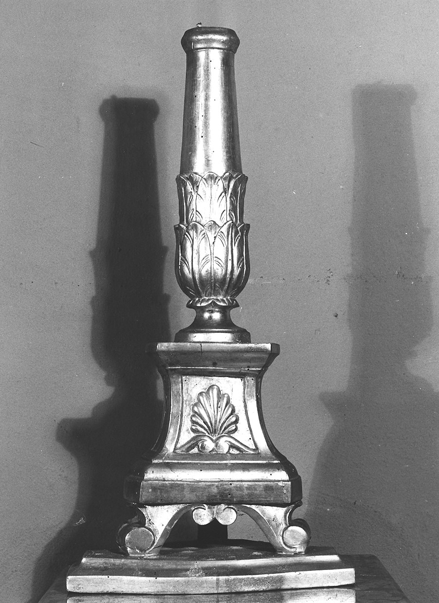 base per croce d'altare, elemento d'insieme - ambito piacentino (sec. XIX)