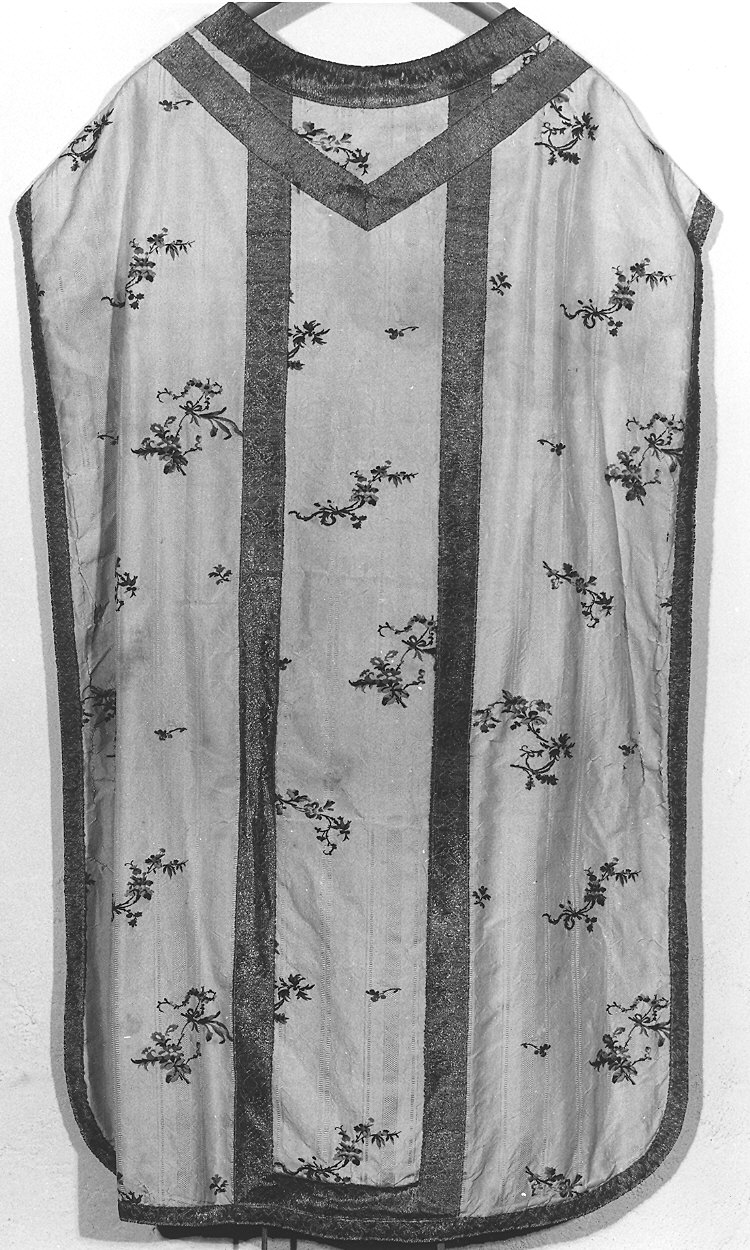 paramento liturgico, insieme - manifattura italiana (fine sec. XVIII)